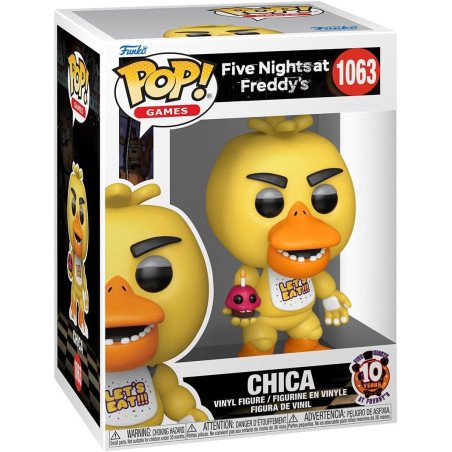 Five Nights at Freddy's POP! Vinyl Figura 10th Anniversary - Chica 1063