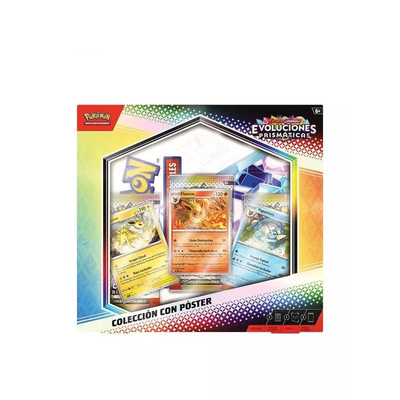 [ESPAÑOL] Pokémon TCG: Evoluciones Prismáticas SV8.5 - Colección Póster