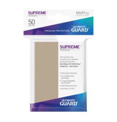 Ultimate Guard Supreme UX Sleeves Fundas de Cartas Tamaño Estándar Beige (50)