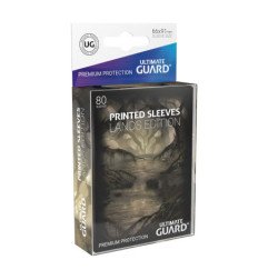 Ultimate Guard Printed Sleeves Fundas de Cartas Tamaño Estándar Lands Edition Pantano I (80)