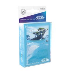 Ultimate Guard Printed Sleeves Fundas de Cartas Tamaño Estándar Lands Edition Isla I (80)