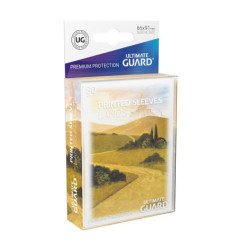 Ultimate Guard Printed Sleeves Fundas de Cartas Tamaño Estándar Lands Edition Llanura I (80)