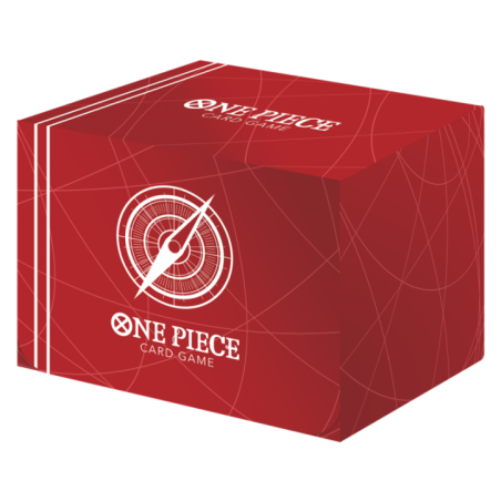 One Piece Card Game: Clear Card Case - Standard Red