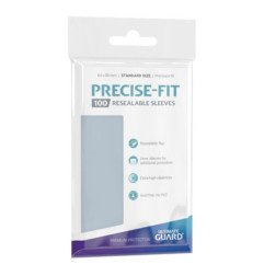 Ultimate Guard Precise-Fit Sleeves Fundas con cierre reutilizable Tamaño Estándar Transparente (100)