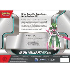 [ENGLISH] Pokémon TCG Iron Valiant ex Box