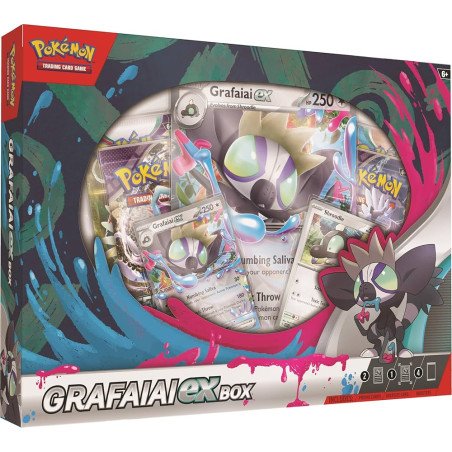 [ENGLISH] Pokémon TCG Grafaiai ex Caja