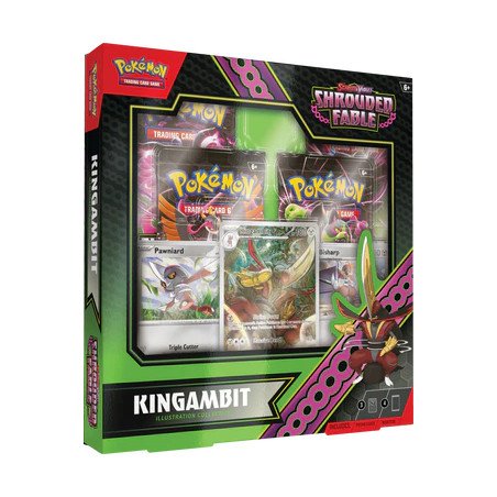 [ENGLISH] Pokémon TCG Fábula Sombría: Kingambit Illustration Collection