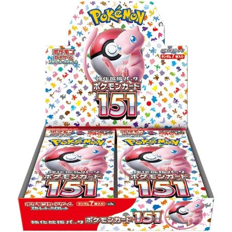 [JAPONÉS] Pokémon TCG 151 Caja de Sobres