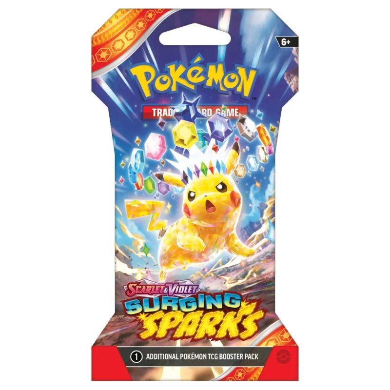 [INGLÉS] Pokémon TCG Surging Sparks Sobres Fundas