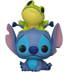 Lilo & Stitch Figura POP! Vinyl Stitch w/Frog