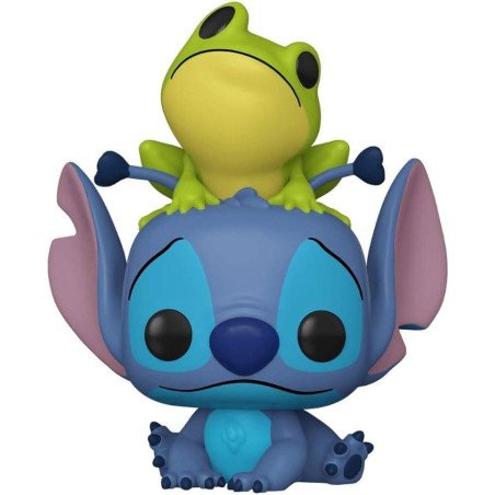 Lilo & Stitch Figura POP! Vinyl Stitch w/Frog