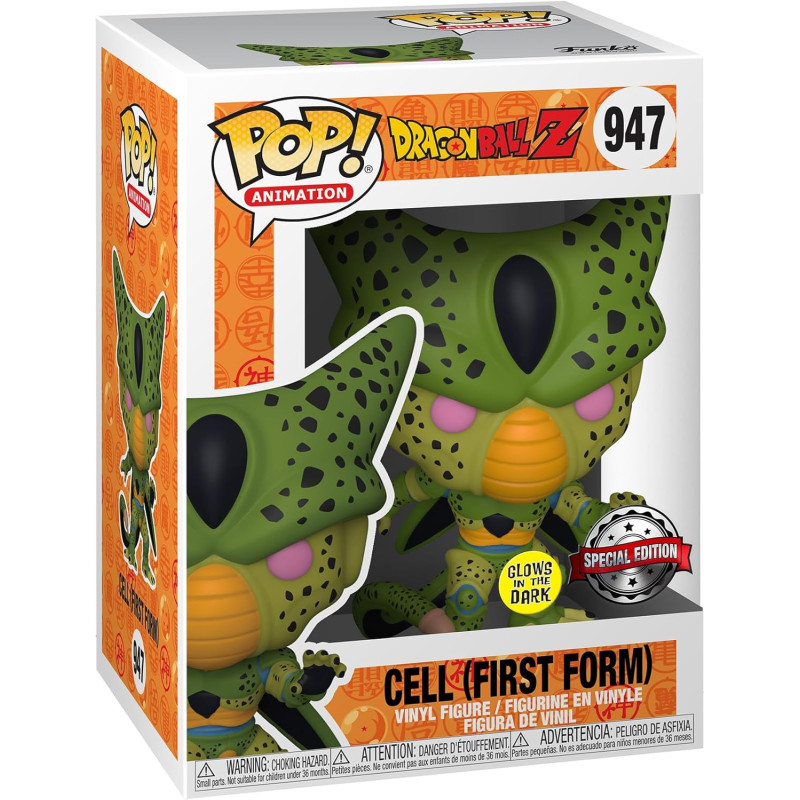 Dragon Ball Z POP! Animation Vinyl Figurine Cell(First Form)(GW) Dragon Ball Z POP! Animation Vinyl Figurine Cell(First Form)(GW)