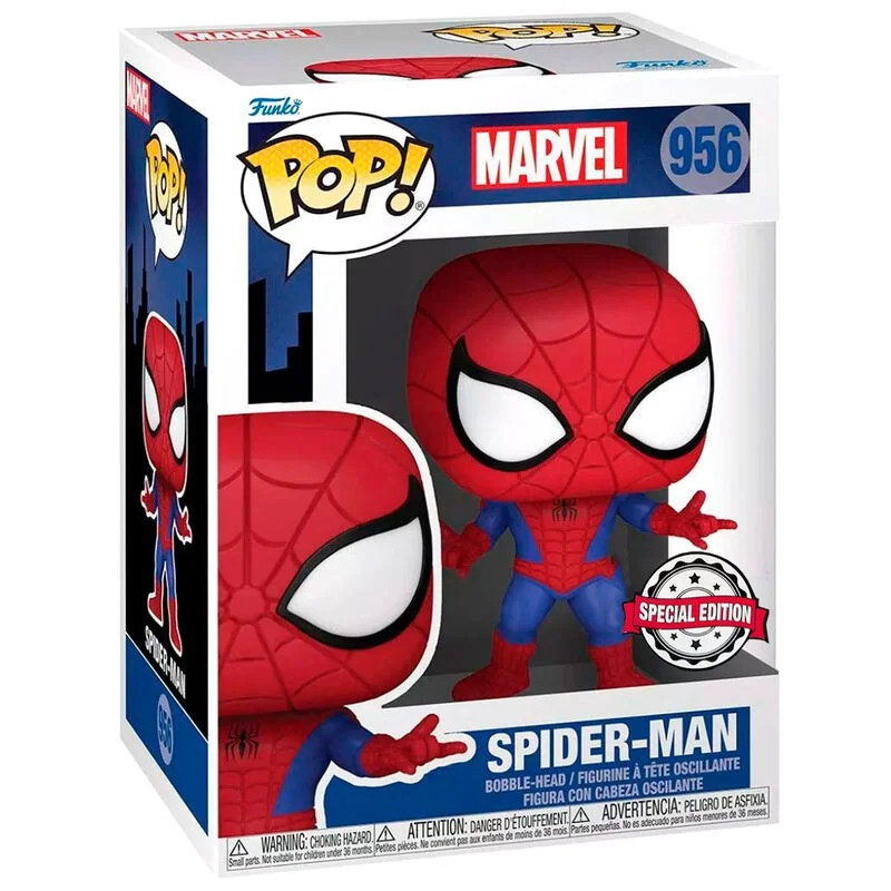 Animated Spiderman Figurine POP! Heroes Vinyl Spiderman Animated Spiderman Figurine POP! Heroes Vinyl Spiderman