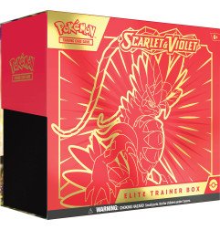 [INGLÉS] Pokémon TCG Escarlata y Púrpura Caja de Entrenador de Élite