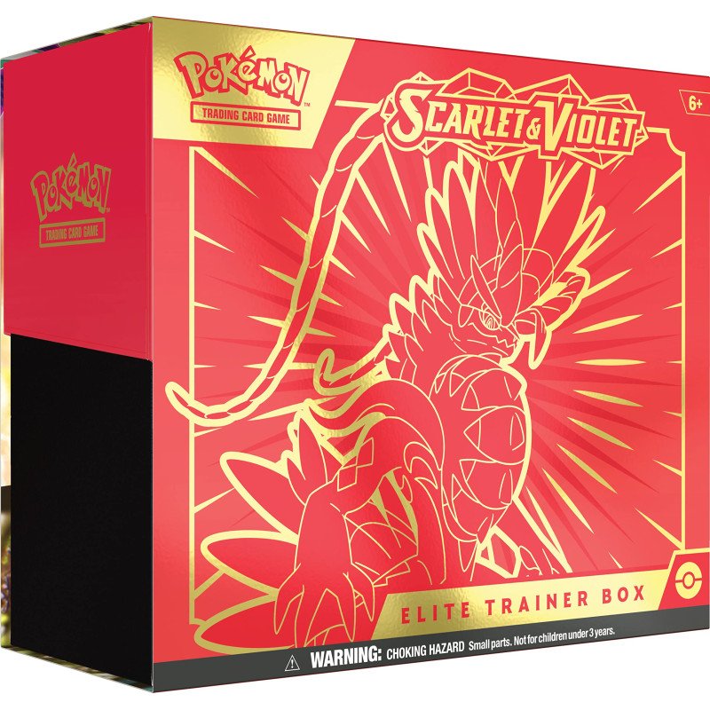 [INGLÉS] Pokémon TCG Escarlata y Púrpura Caja de Entrenador de Élite