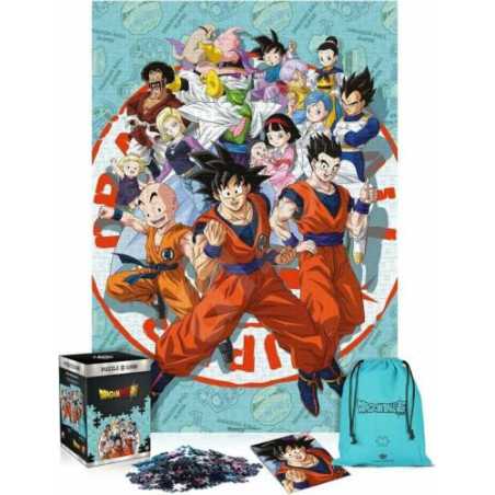 Dragon Ball Super: Universe Survival | Rompecabezas de 1000 piezas | Incluye póster y bolsa