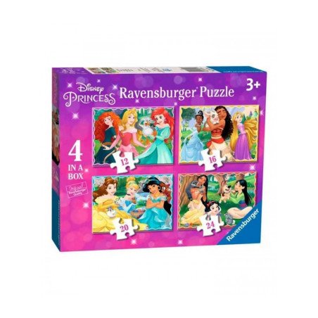 Ravensburger Puzzle Disney Princess 4 in a box