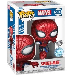 Marvel 80th Anniversary Figurine POP! Vinyl Spider-Man(DGLT) 593