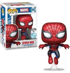 Marvel 80th Anniversary Figurine POP! Vinyl Spider-Man(DGLT) 593 3