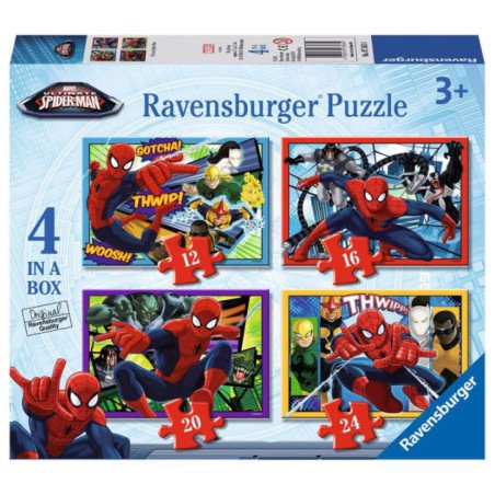 Ravensburger Puzzle Marvel Ultimate Spider-Man 4 in a box