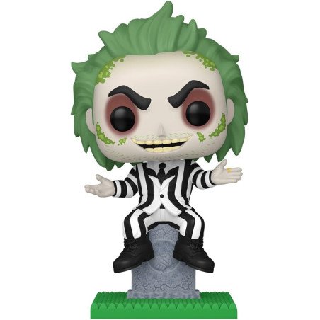 Beetlejuice Figura POP! Plus Movies Vinyl Beetlejuice w/tombstone