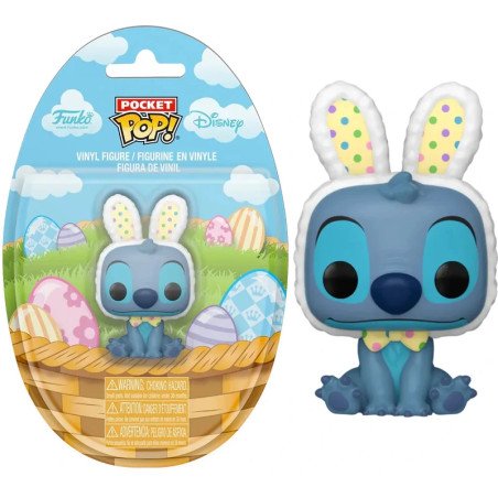 Disney Figura Pocket POP! Vinyl Easter Egg Stitch