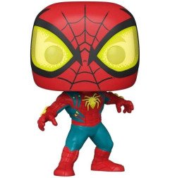 Spider-Man Figura POP! Vinyl Oscorp Suit 1118