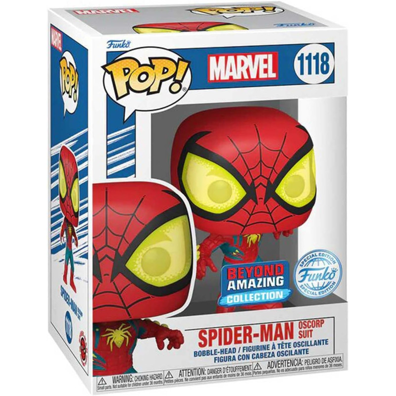Spider-Man Figura POP! Vinyl Oscorp Suit 1118 Spider-Man Figura POP! Vinyl Oscorp Suit 1118