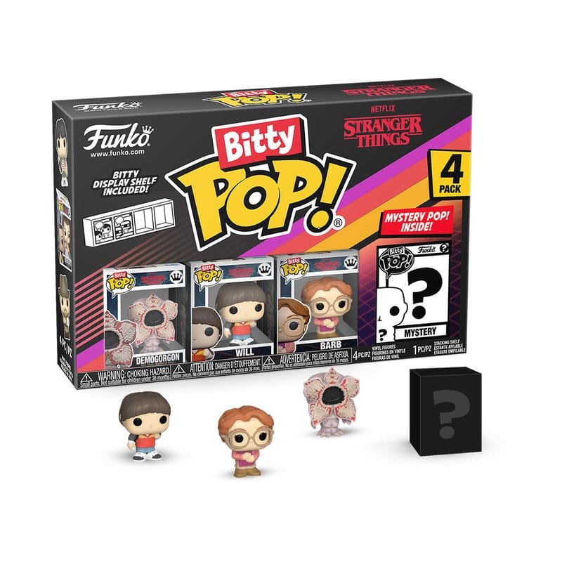 Stranger Things 4-Figure Bitty POP! Vinyl Pack Demogorgon