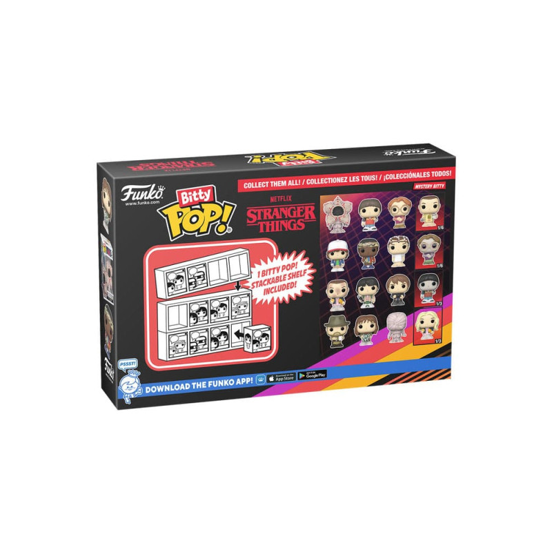 Stranger Things Pack de 4 Figuras Bitty POP! Vinyl Hopper Stranger Things Pack de 4 Figuras Bitty POP! Vinyl Hopper
