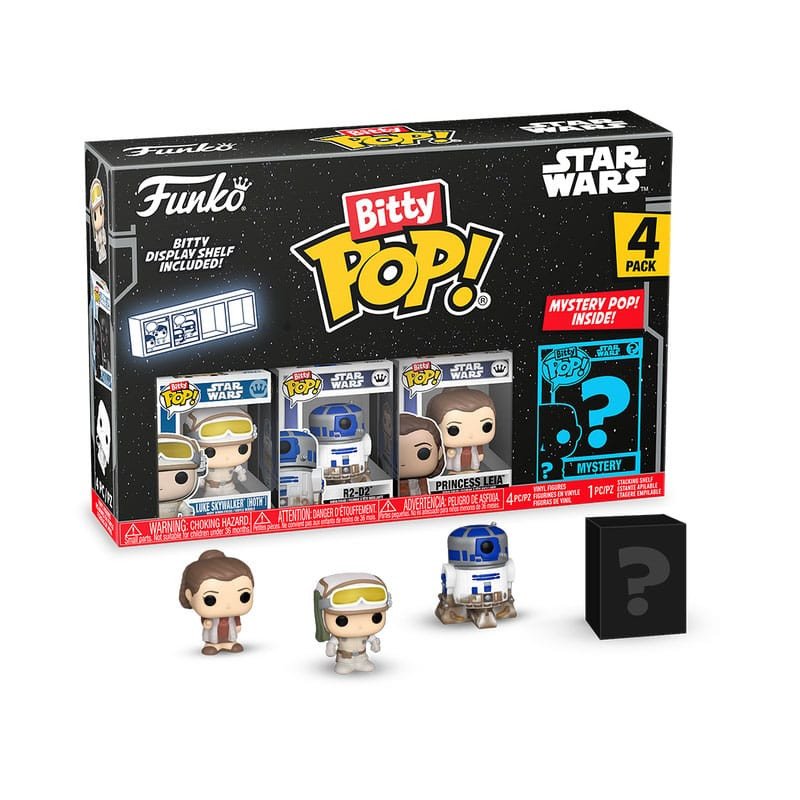 Star Wars 4-Figure Bitty POP! Vinyl Pack Luke