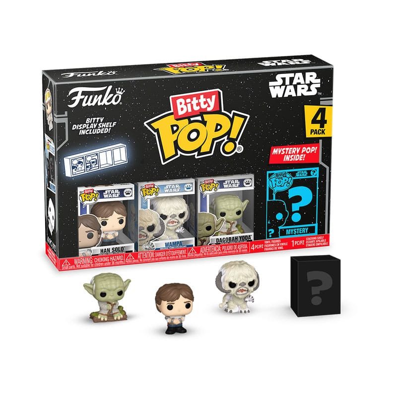 Star Wars 4-Figure Bitty POP! Vinyl Pack Han