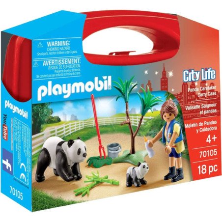 Maletin Cuidadora Pandas 70105 Playmobil