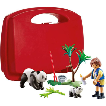 Maletin Cuidadora Pandas 70105 Playmobil