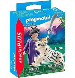 Luchadora Asiática Con Tigre 70382 Playmobil