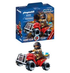 Bomberos Speed Quad 71090 Playmobil