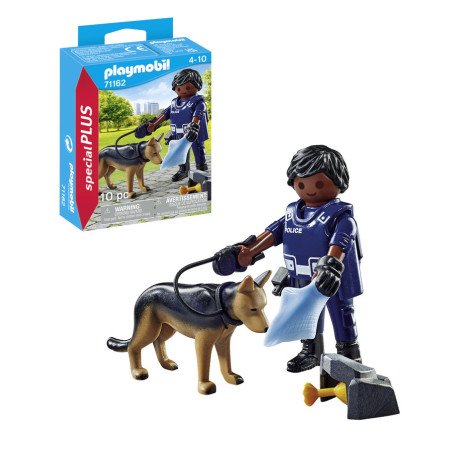 Policía Con Perro Especial Plus 71162 Playmobil