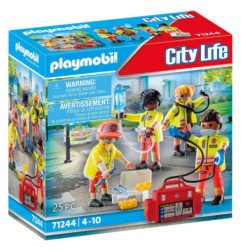 Equipo De Rescate City Life 71244 Playmobil