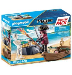 Starter Pack Pirata Con Bote De Remos 71254 Piratas Playmobi