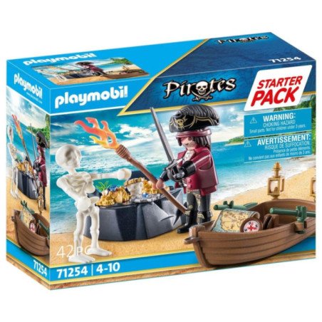 Starter Pack Pirata Con Bote De Remos 71254 Piratas Playmobi