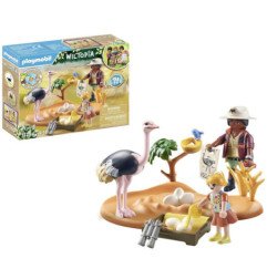 Cuidadores De Avestruces 71296 Playmobil