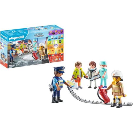 My Figures: Equipo De Rescate 71400 Playmobil