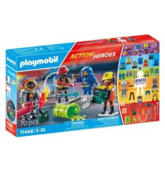 My Figures: Bomberos Action Heroes 71468 Playmobil