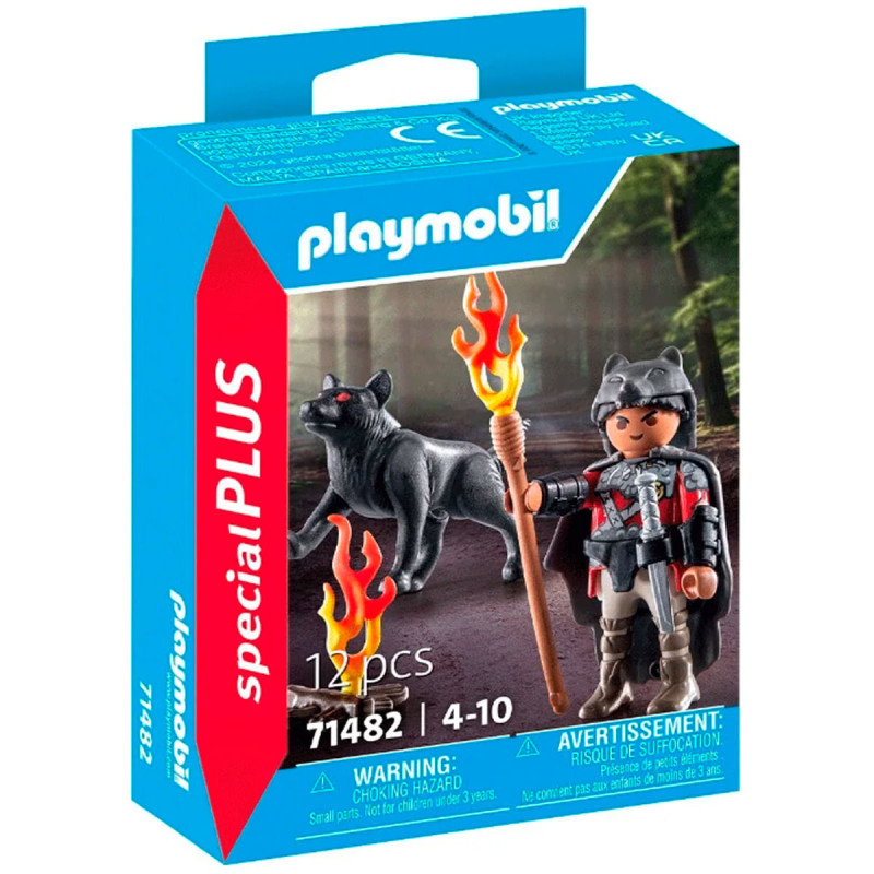Guerrero Con Lobo Especial Plus 71482 Playmobil Guerrero Con Lobo Especial Plus 71482 Playmobil