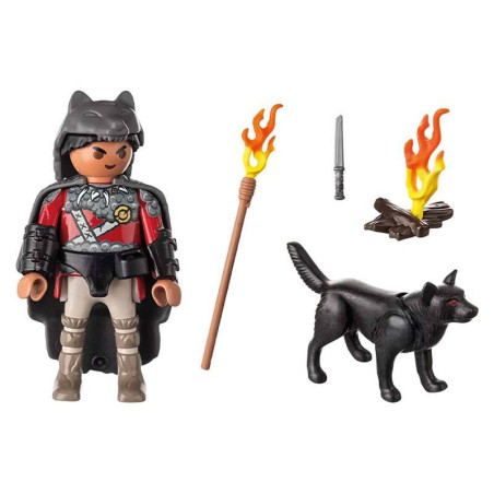Guerrero Con Lobo Especial Plus 71482 Playmobil