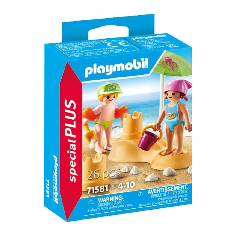 Niños Con Castillo De Arena Special Plus 71581 Playmobil Niños Con Castillo De Arena Special Plus 71581 Playmobil