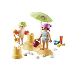 Niños Con Castillo De Arena Special Plus 71581 Playmobil