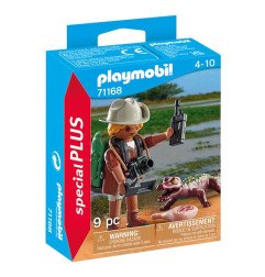 Investigador Con Caimán Especial Plus 71168 Playmobil