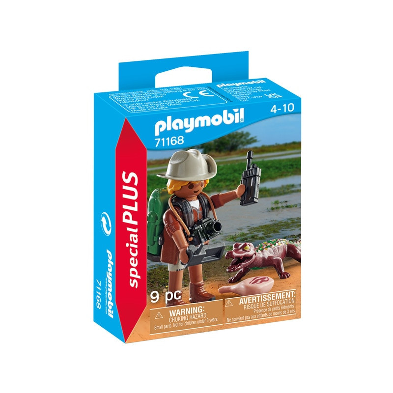 Investigador Con Caimán Especial Plus 71168 Playmobil Investigador Con Caimán Especial Plus 71168 Playmobil