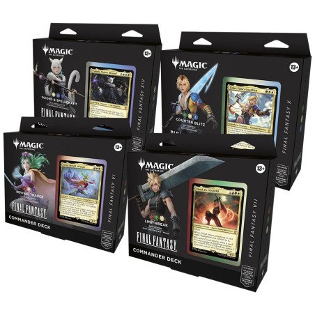 [ENGLISH] Magic The Gathering: Final Fantasy Commander Deck Pack